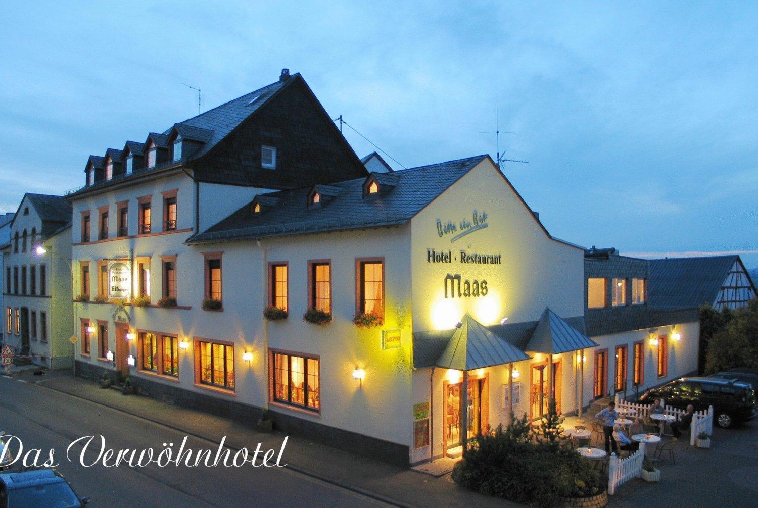 Hotel-Restaurant Maas Lutzerath Eksteriør billede